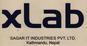XLAB (and logo) trademark logo