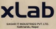 XLAB (and logo) trademark logo