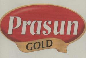 PRASUN GOLD (and logo) trademark logo