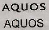 AQUOS (in series) (and logo) trademark logo