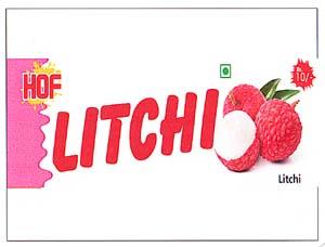 HOF LITCHI (and logo) trademark logo