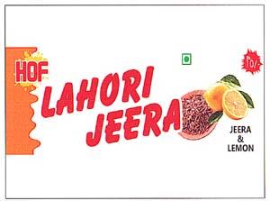 HOF LAHORI JEERA (and logo) trademark logo