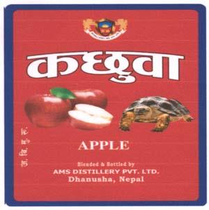 KACHHUWA APPLE (and logo) trademark logo