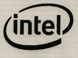 INTEL AND SWRIL DESIGN (and logo) trademark logo