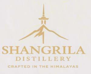 SHANGRILA DISTILLERY (and logo) trademark logo