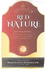 RED NATURE PREMIUM QUALITY (and logo) trademark logo