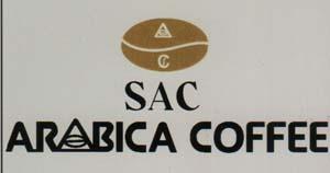 SAC ARABICA COFFEE (and logo) trademark logo