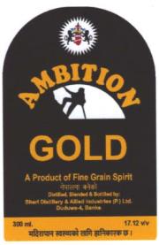 AMBITION GOLD (and logo) trademark logo