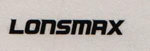 LONSMAX (and logo) trademark logo