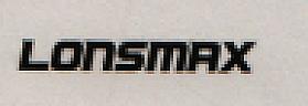 LONSMAX (and logo) trademark logo