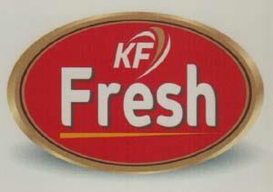 KF FRESH (and logo) trademark logo