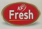 KF FRESH (and logo) trademark logo