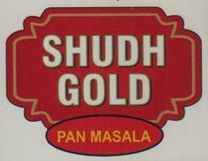 SHUDH GOLD PAN MASALA (and logo) trademark logo