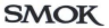 SMOK (and logo) trademark logo