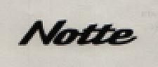 NOTTE (and logo) trademark logo