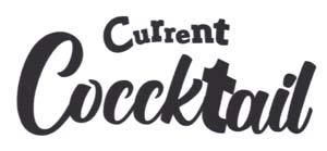 CURRENT COCCKTAIL (and logo) trademark logo