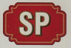 SP (and logo) trademark logo