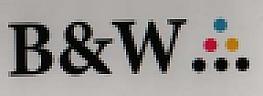 B&W (and logo) trademark logo