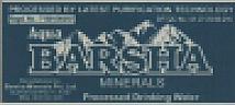 AQUA BARSHA (and logo) trademark logo
