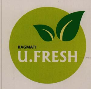 BAGMATI U. FRESH (and logo) trademark logo