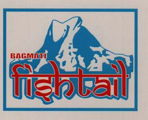 BAGMATI FISHTAIL (and logo) trademark logo