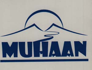MUHAAN (and logo) trademark logo