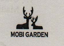 MOBI GARDEN (and logo) trademark logo