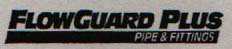 FLOWGUARD PLUS& FITTINGS & DESIGN (and logo) trademark logo