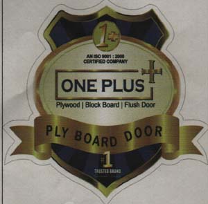 ONE PLUS PLY (and logo) trademark logo