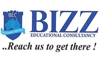 BEC BIZZ EDUCATIONAL CONSULTANCY (and logo) trademark logo