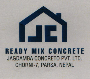 JC READY MIX CONCRETE (and logo) trademark logo