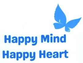 HAPPY MIND HAPPY HEART (and logo) trademark logo