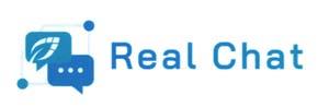 REAL CHAT (and logo) trademark logo