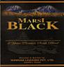 MARSI BLACK (and logo) trademark logo