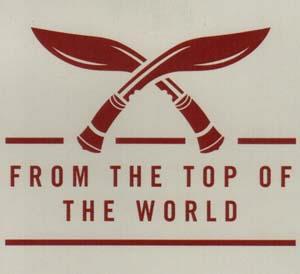 FROM THE TOP OF THE WORLD (and logo) trademark logo