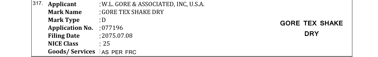 Original bulletin entry for THUMBS UP (and logo)