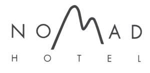NOMAD HOTEL (and logo) trademark logo