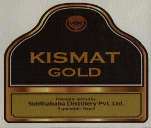 KISMAT GOLD (and logo) trademark logo