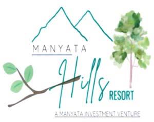 MANYATA HILLS RESORT (and logo) trademark logo