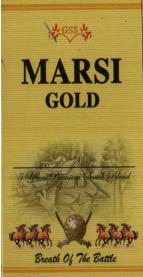 GSS MARSI GOLD (and logo) trademark logo