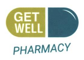 GET WELL PHARMACY (and logo) trademark logo