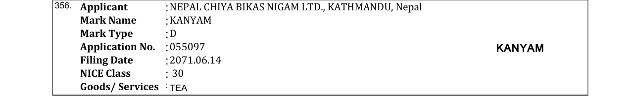 Original bulletin entry for FLUFFIES