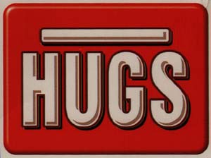 HUGSGHANA (and logo) trademark logo