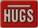 HUGSGHANA (and logo) trademark logo