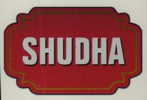 SHUDHA (and logo) trademark logo