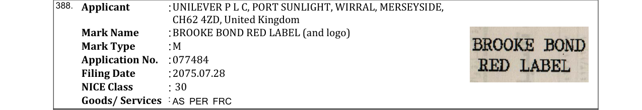 Original bulletin entry for TARAKI