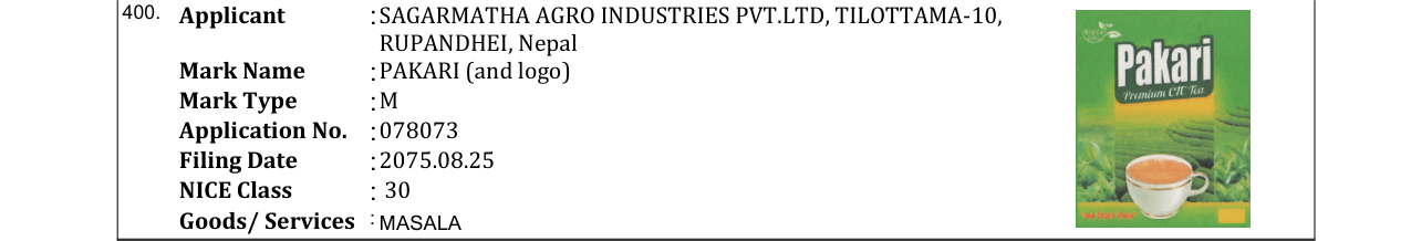 Original bulletin entry for MYSTIC GOLD