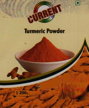 CURRENT CHILLI POWDER (and logo) trademark logo