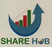 SHARE HUB (and logo) trademark logo