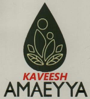 KAVEESH AMAEYYA (and logo) trademark logo
